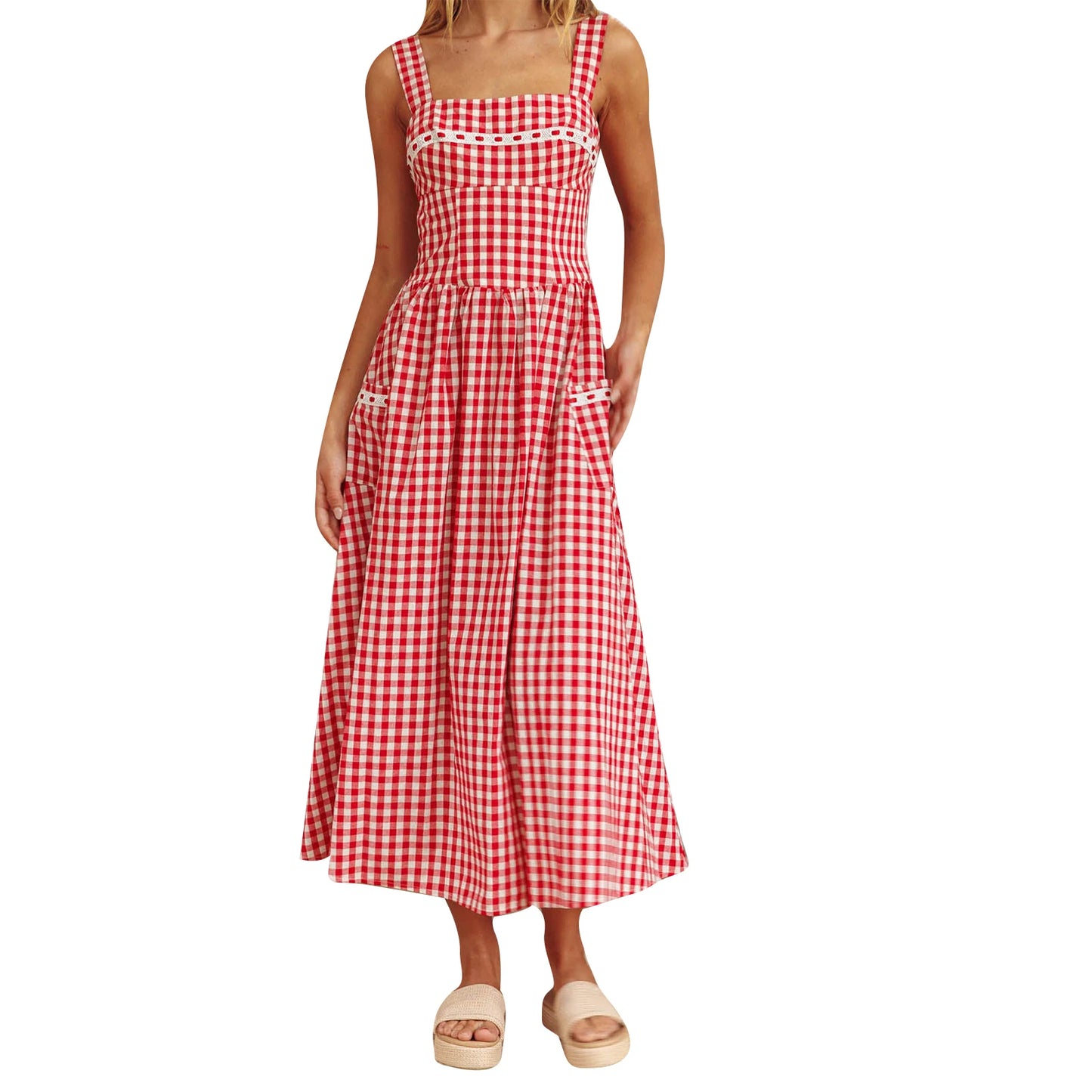 Women's Floral Print Maxi Dress for Summer Beach Parties