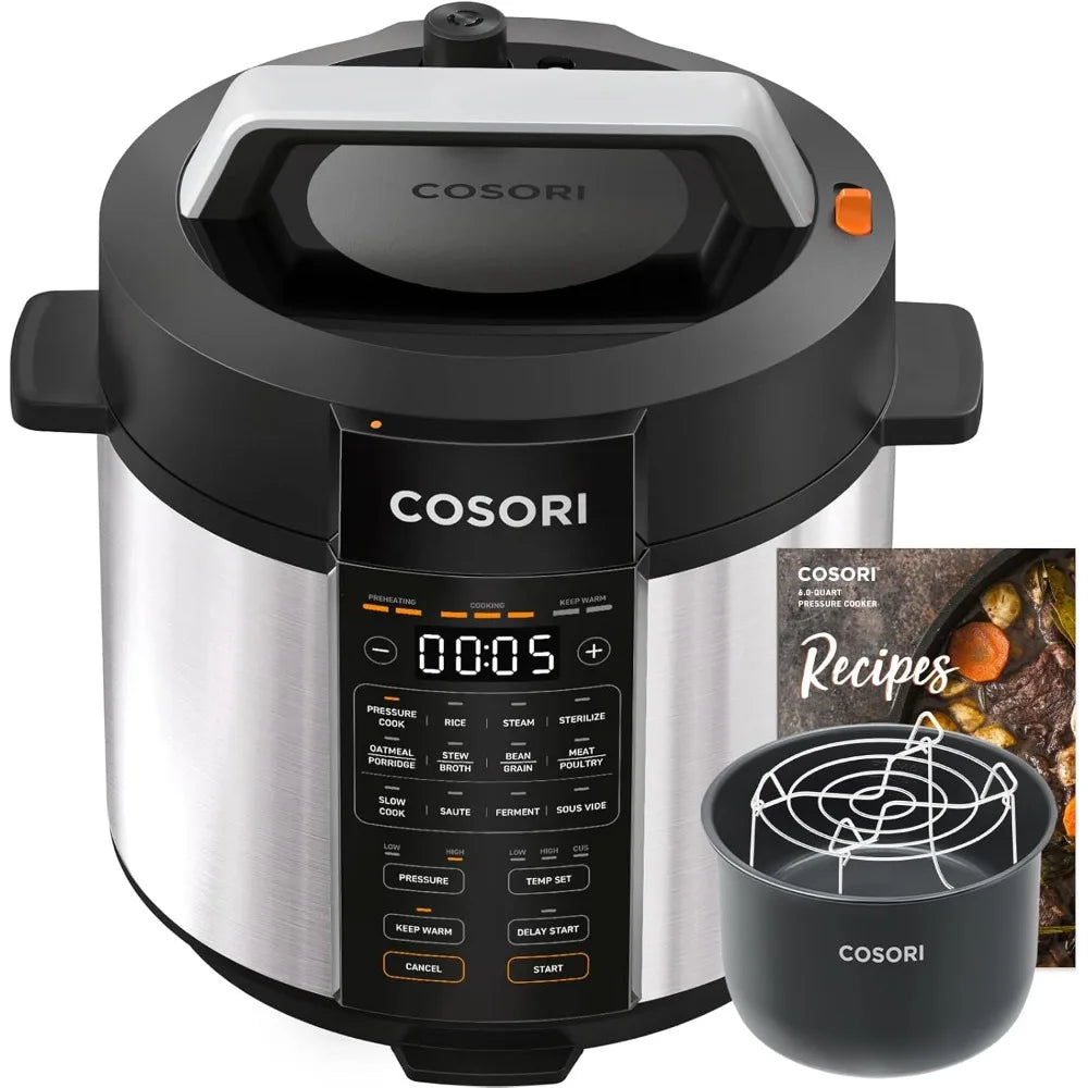 Hign-concerned TurboBlaze Air Fryer and Pressure Cooker