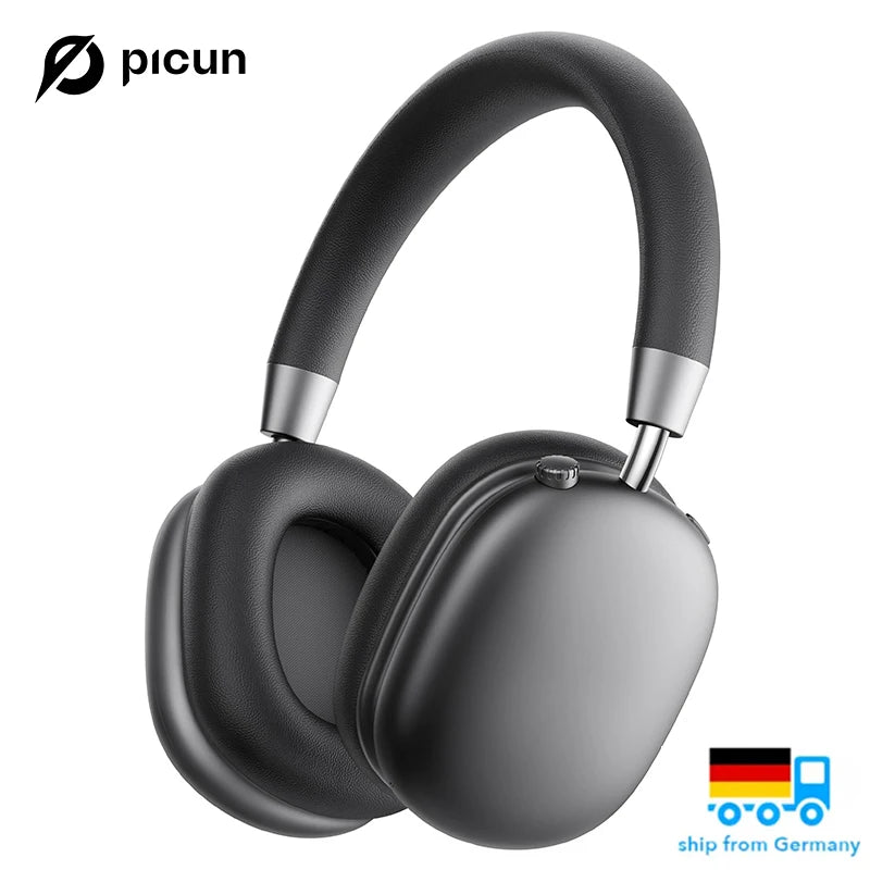 Picun F5 ANC Wireless Bluetooth 5.3 Over Ear Headphones