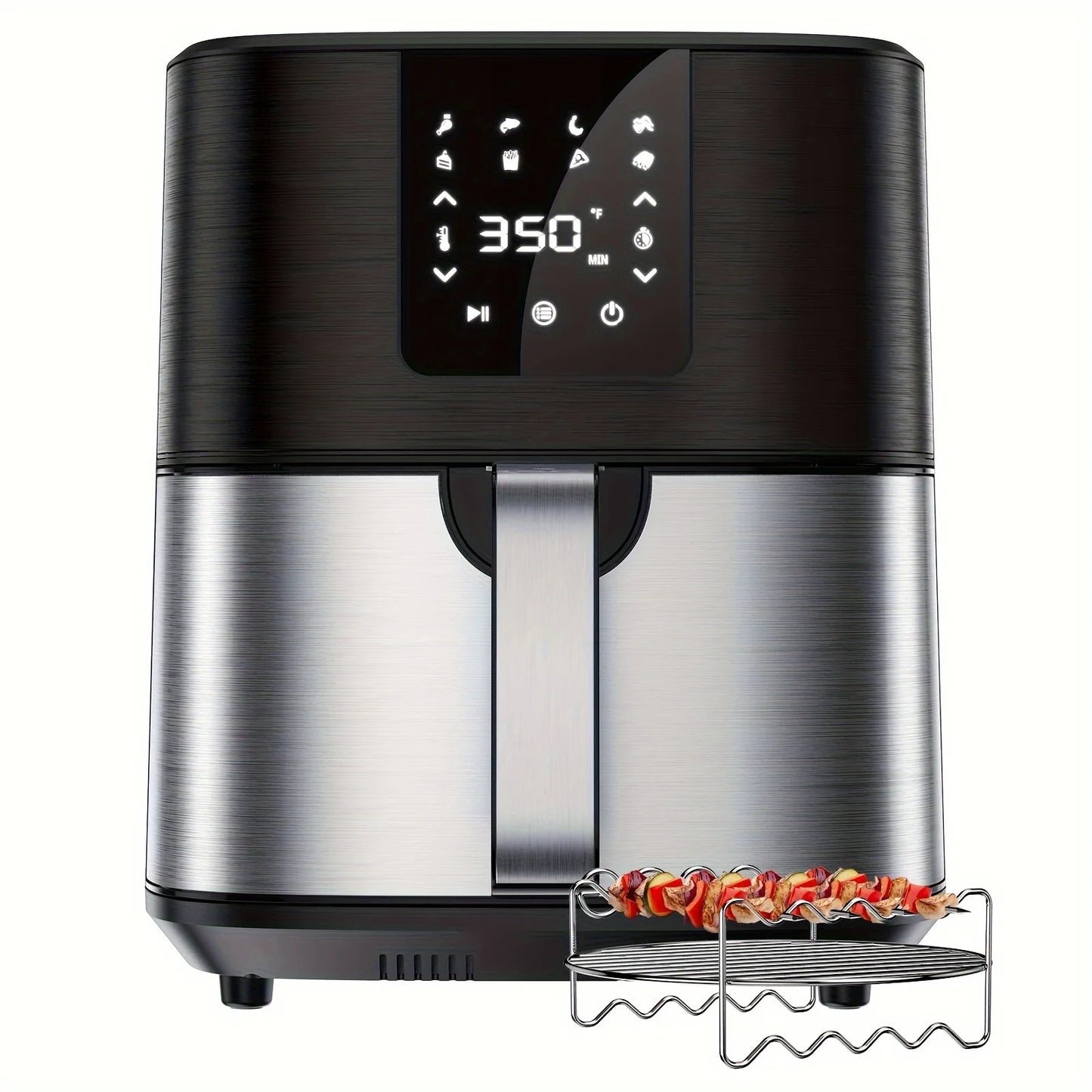 KitCook Air Fryer 1500W Digital Touch Screen 8 Presets