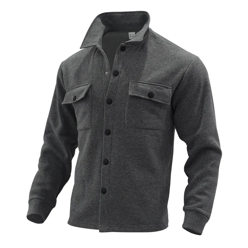 CN Zhejiang Men Casual Shirt Jacket For Autumn And Winter