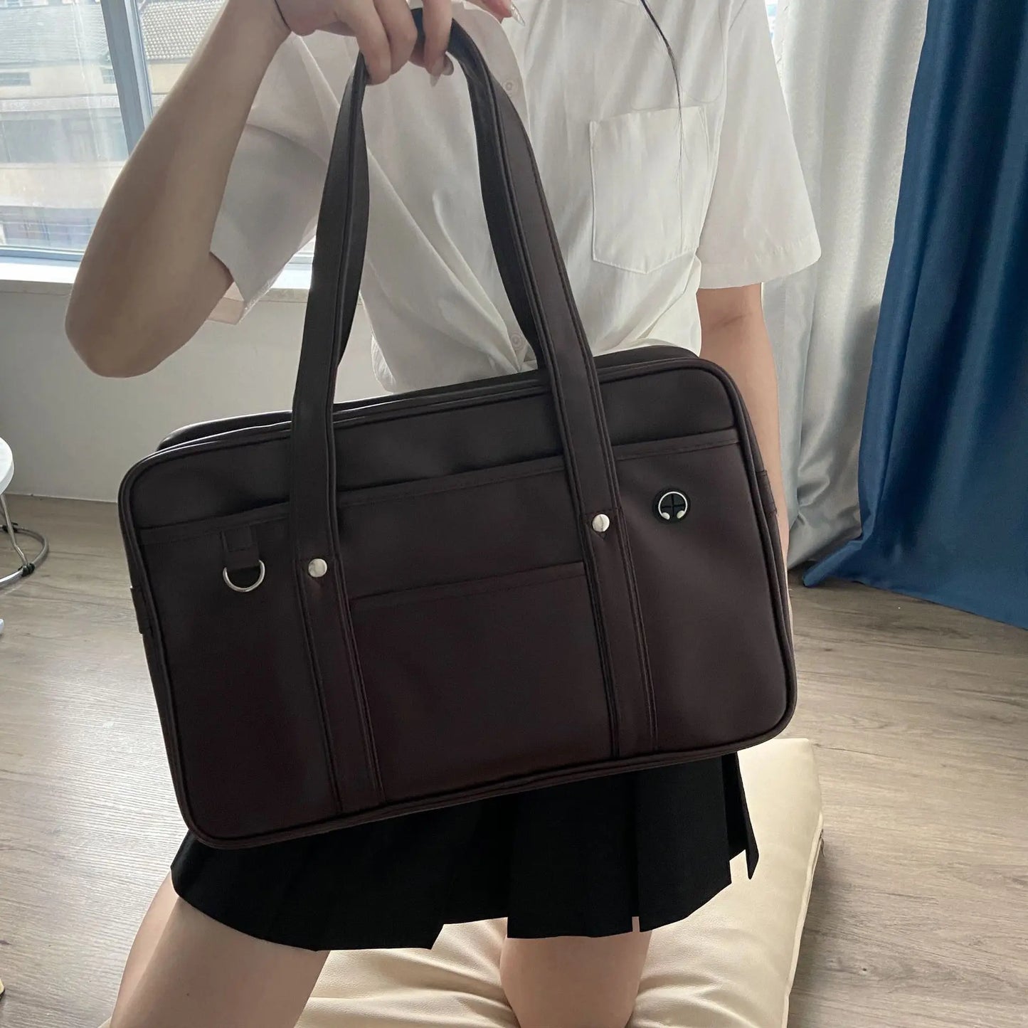 CN Zhejiang JK Uniform PU Shoulder Bag Messenger Cosplay