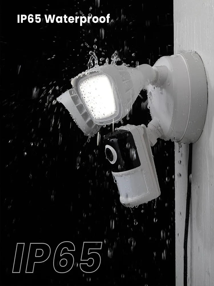 IEGEEK 2K Floodlight Security Camera With Motion Sensor